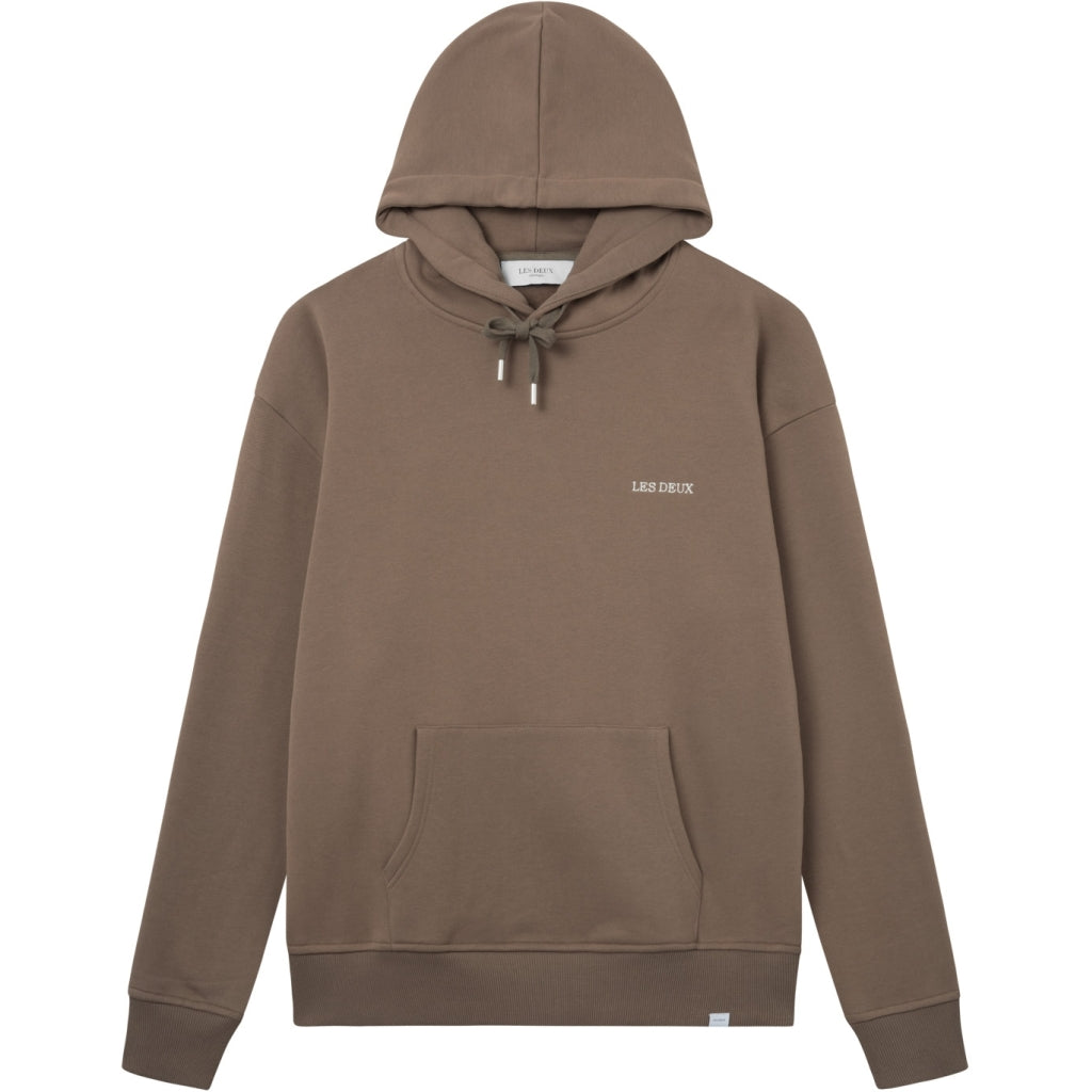 Les Deux Diego Hoodie Mountain Grey/Ivory TWOJAYS