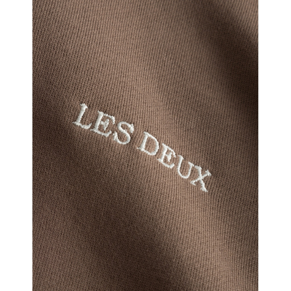 Les Deux Diego Hoodie Mountain Grey/Ivory TWOJAYS
