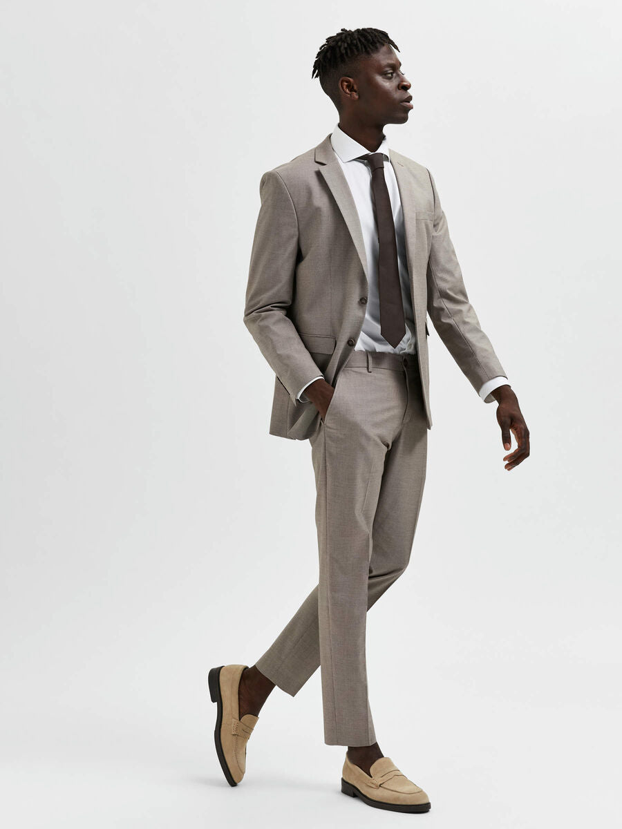 SELECTED Liam Suit Pants Brownie TWOJAYS