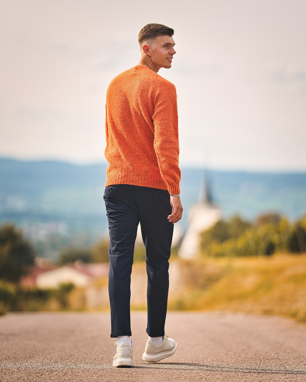 Les Deux Como Light Suit Pants Navy TWOJAYS