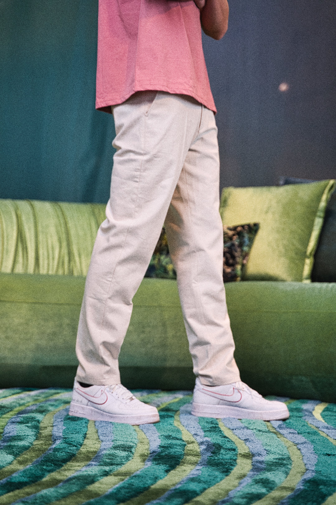 Les Deux Como Reg Twill Pants Ivory TWOJAYS