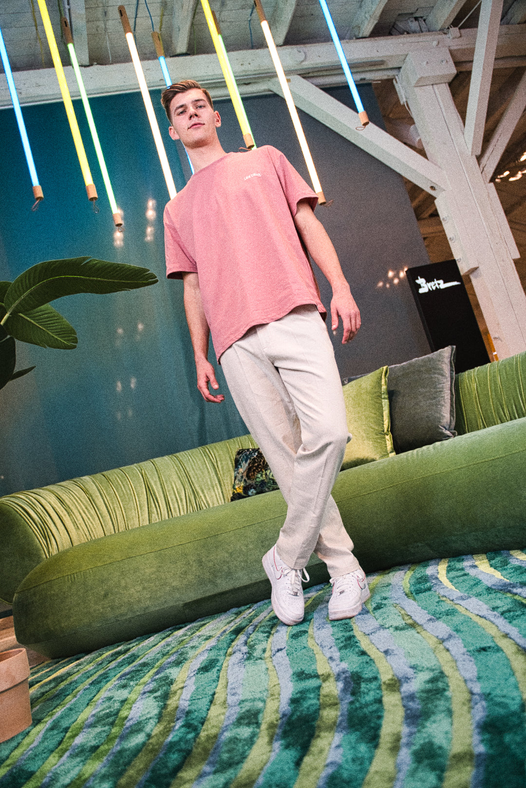 Les Deux Como Reg Twill Pants Ivory TWOJAYS