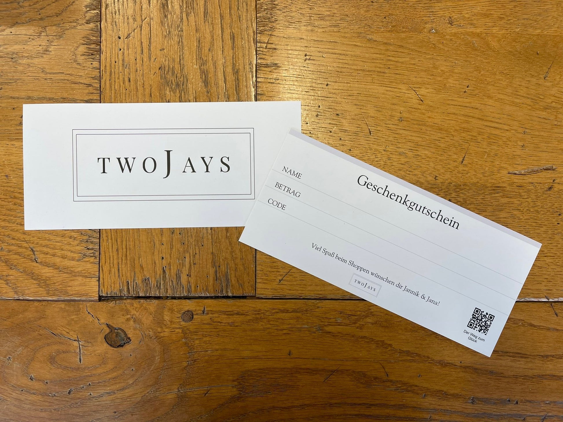 Gutschein TWOJAYS