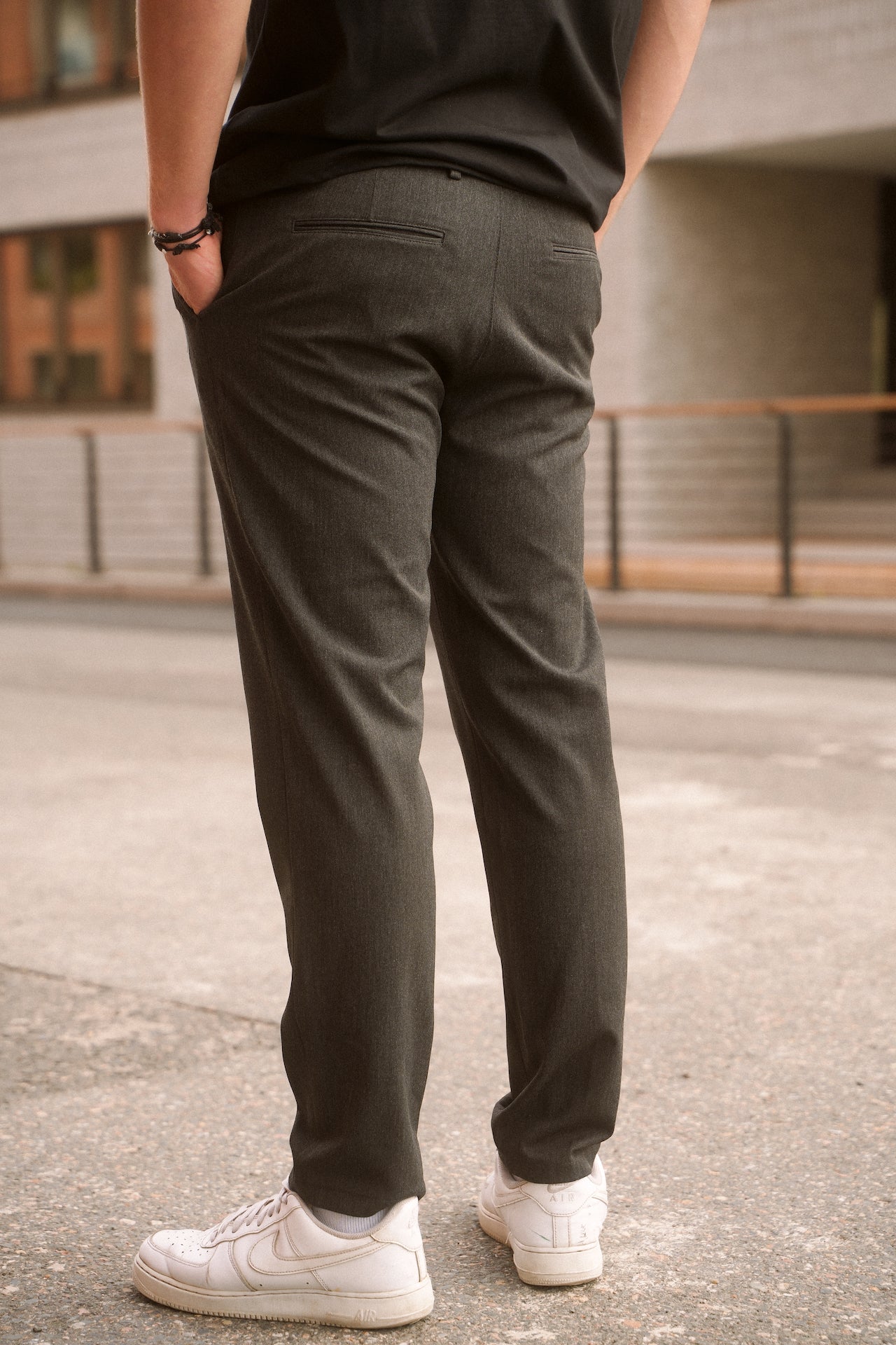 Les Deux Como Reg Suit Pants Anthrazit TWOJAYS