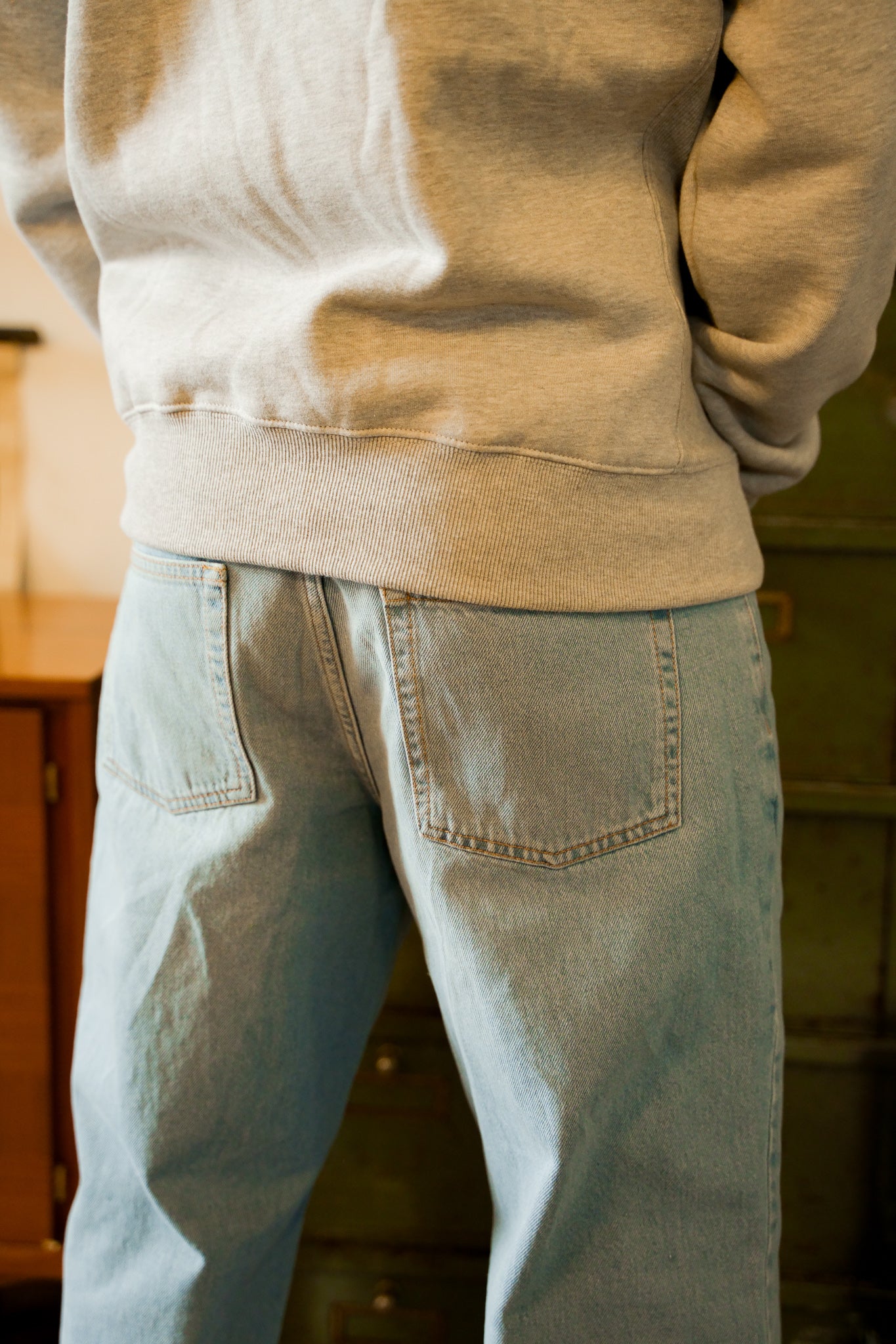 Les Deux Ryder Relaxed Fit Jeans Antique Blue Wash TWOJAYS