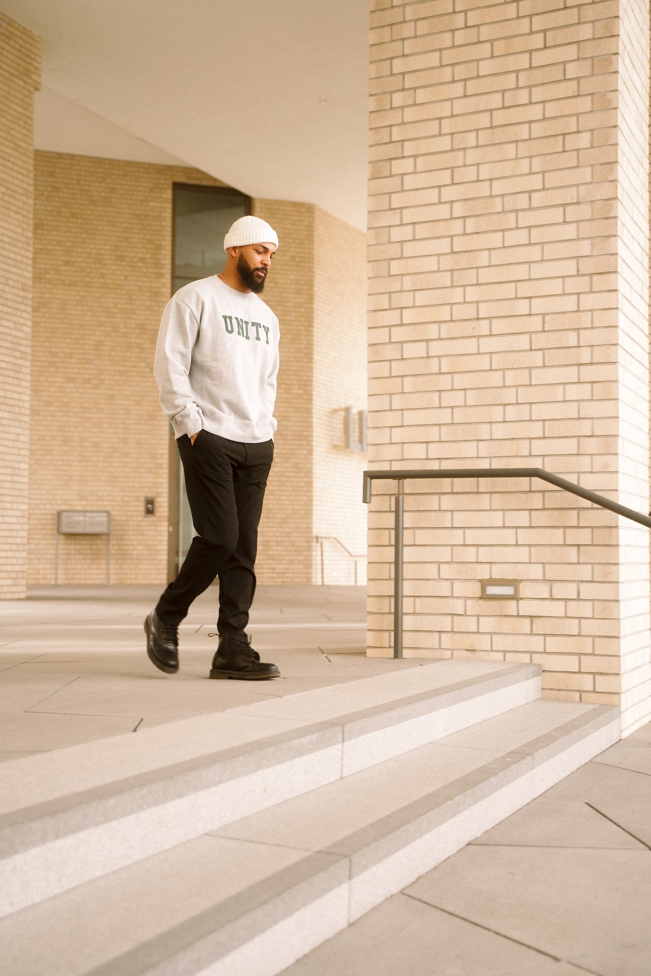 Minimum Tinos Pullover Light Grey TWOJAYS