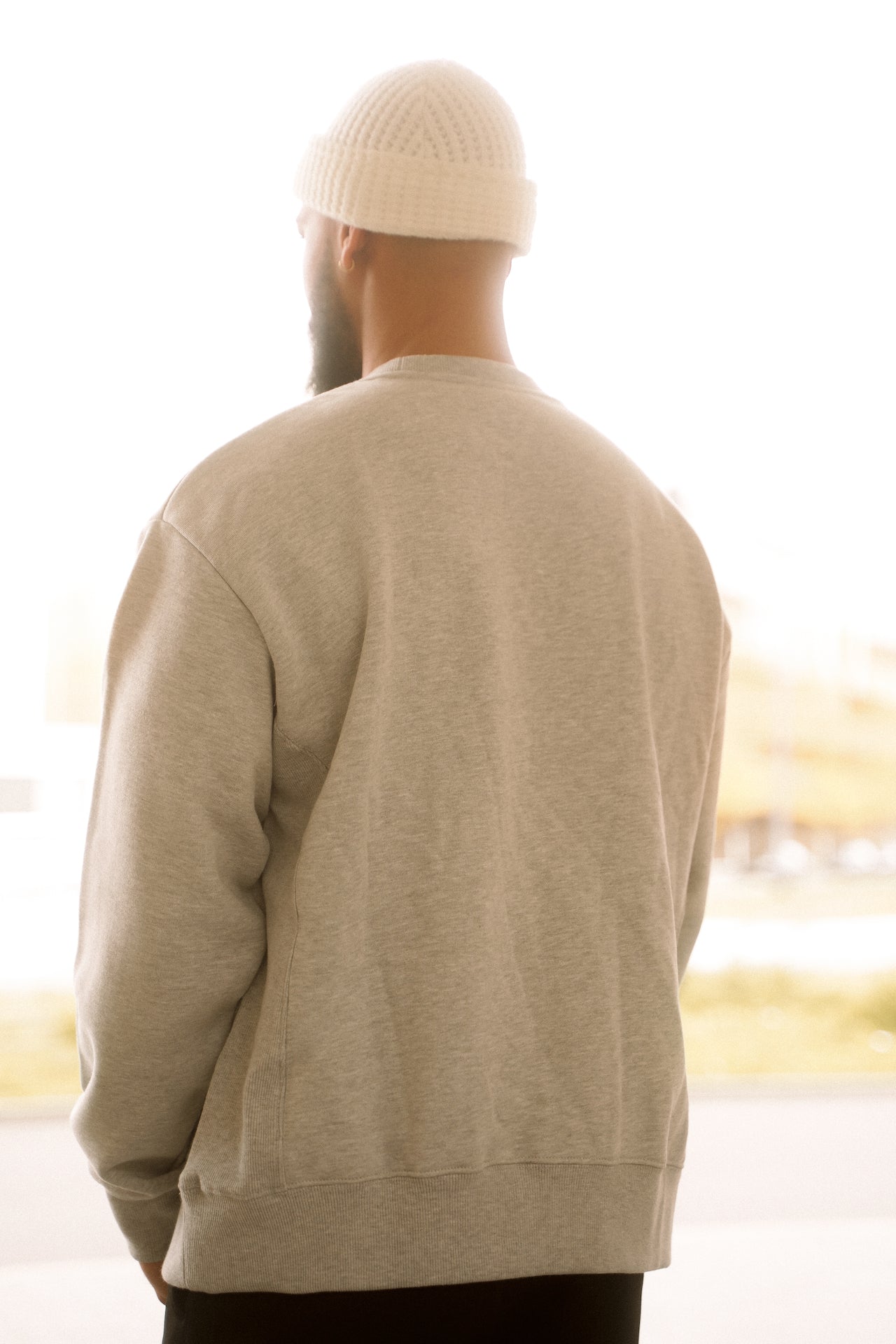 Minimum Tinos Pullover Light Grey TWOJAYS