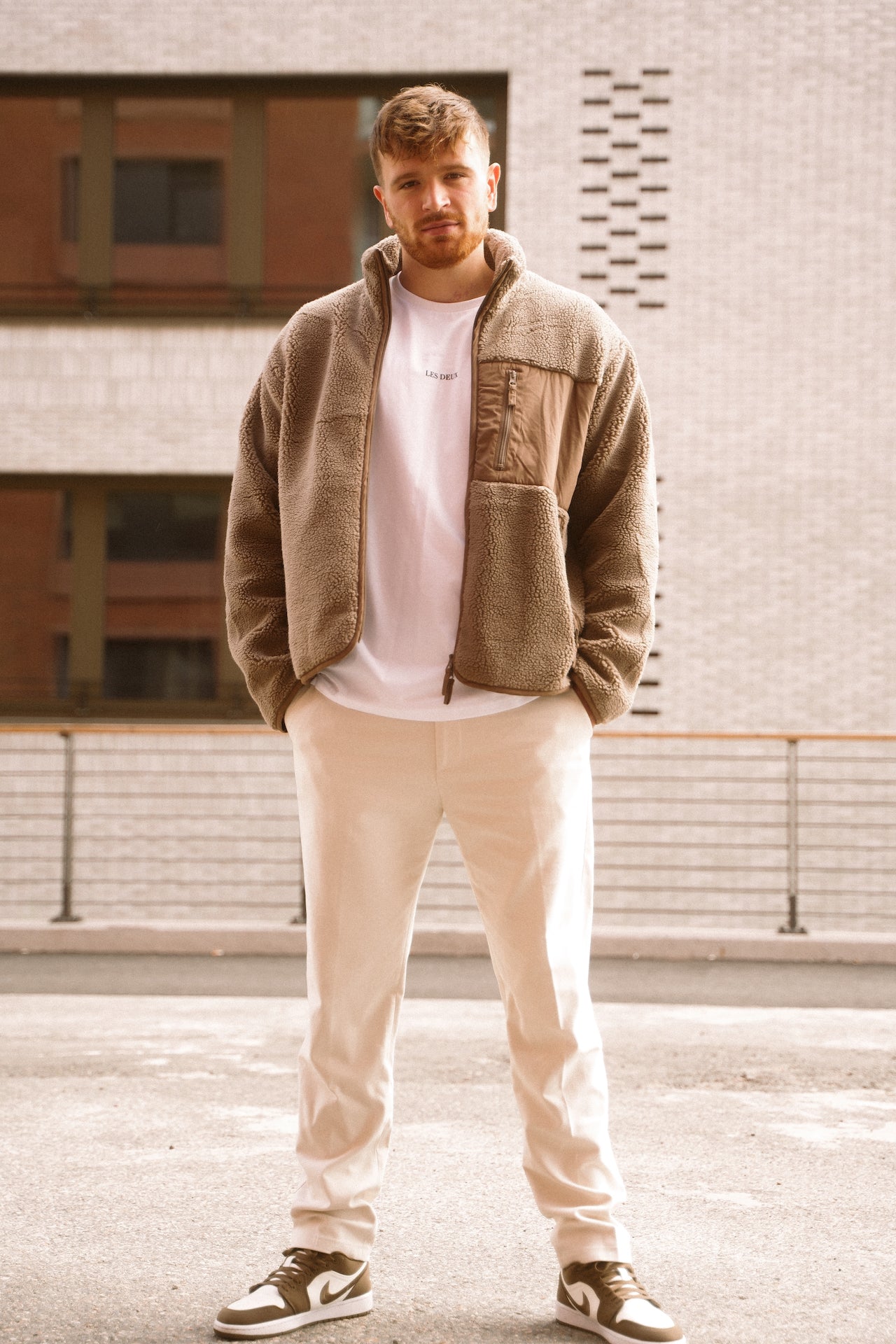 Minimum Treddys Teddyjacke Greige TWOJAYS