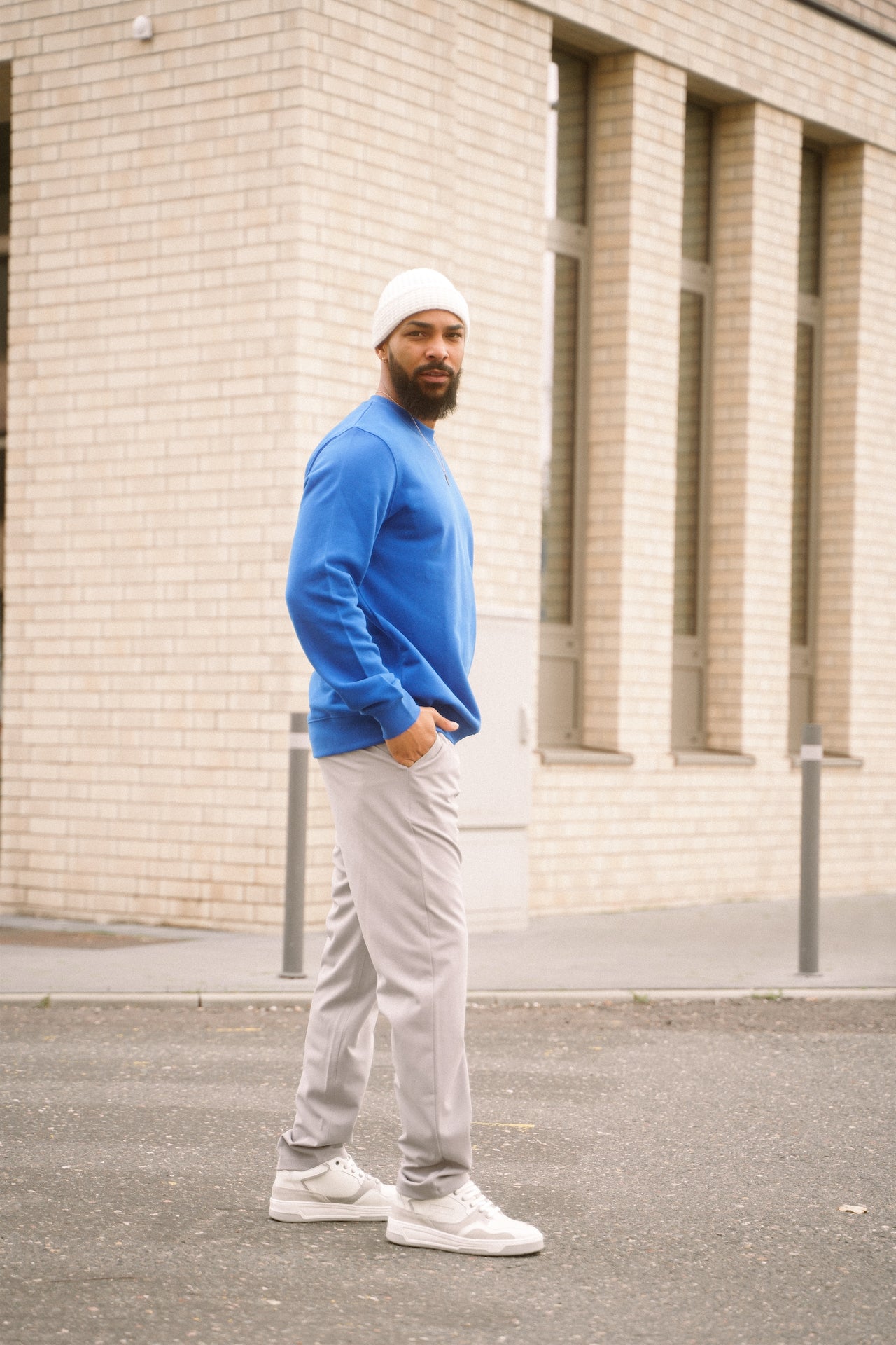 ARMEDANGELS Maalte Comfort Sweatshirt Dynamo Blue TWOJAYS