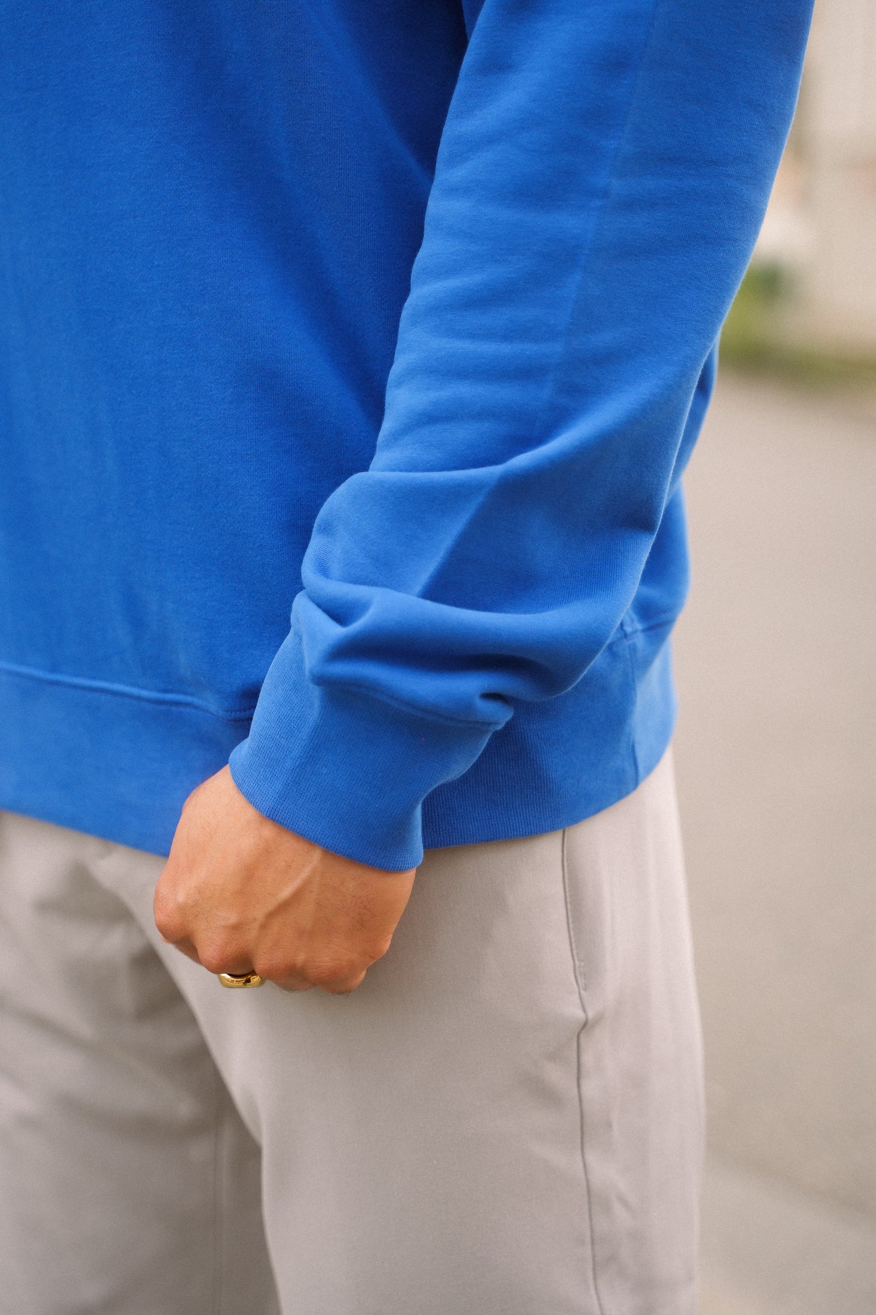 ARMEDANGELS Maalte Comfort Sweatshirt Dynamo Blue TWOJAYS