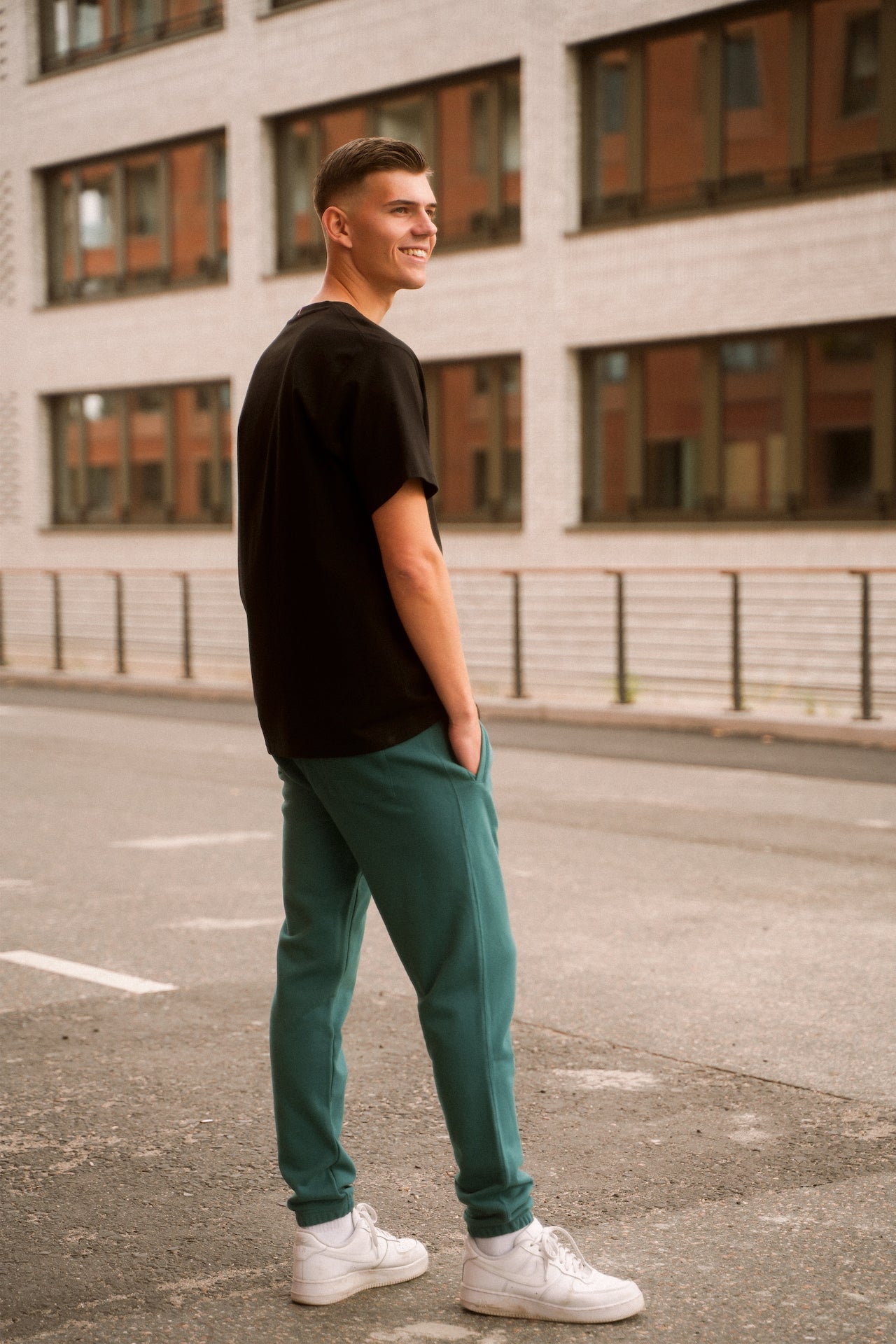 Les Deux Marais T-Shirt Black TWOJAYS