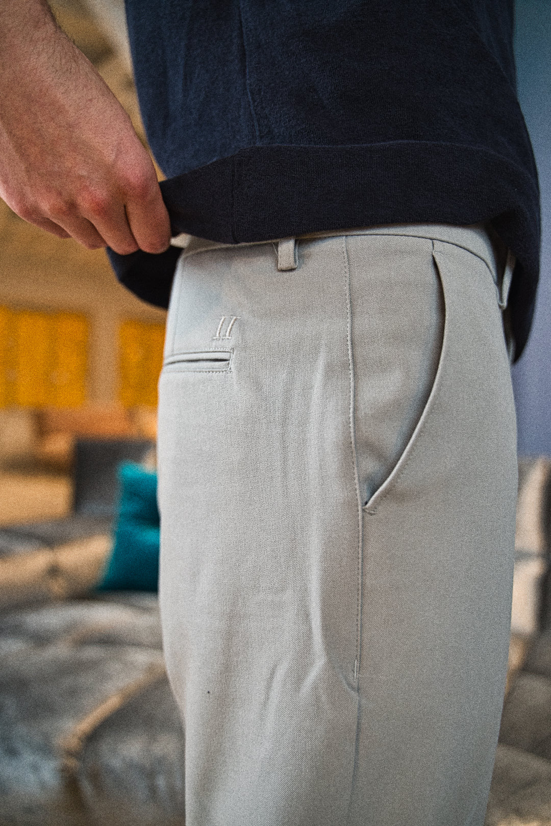 Les Deux Como Light Reg Suit Pants Mirage Gray TWOJAYS