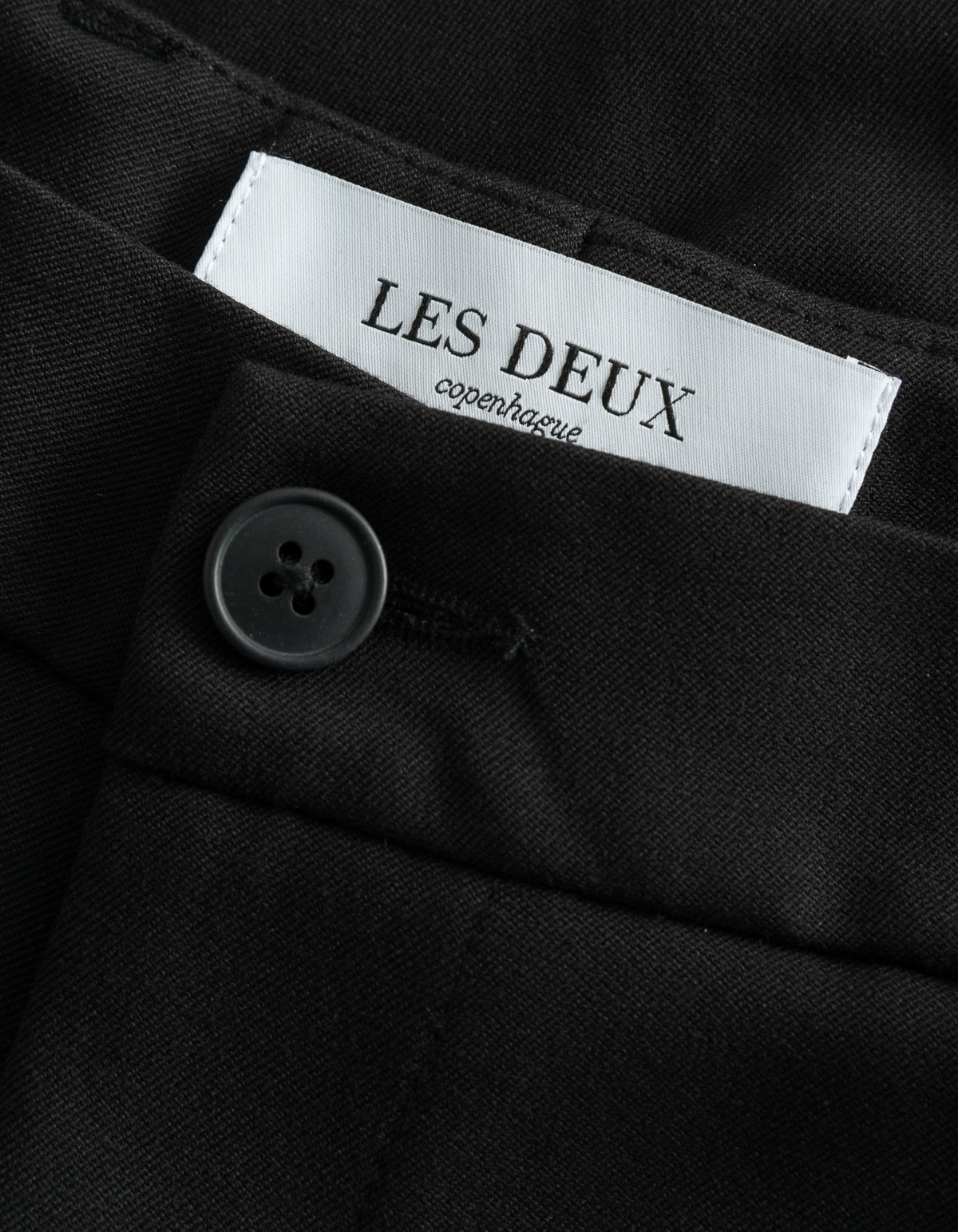 Les Deux Como Light Reg Suit Pants Black TWOJAYS