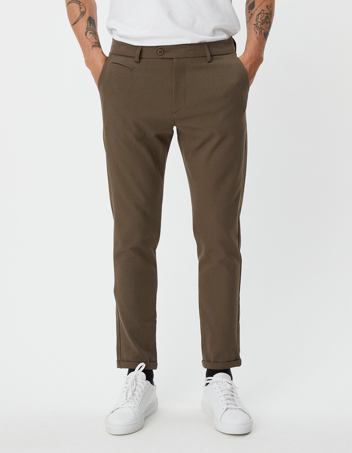 Les Deux Como Suit Pants Mountain Grey TWOJAYS