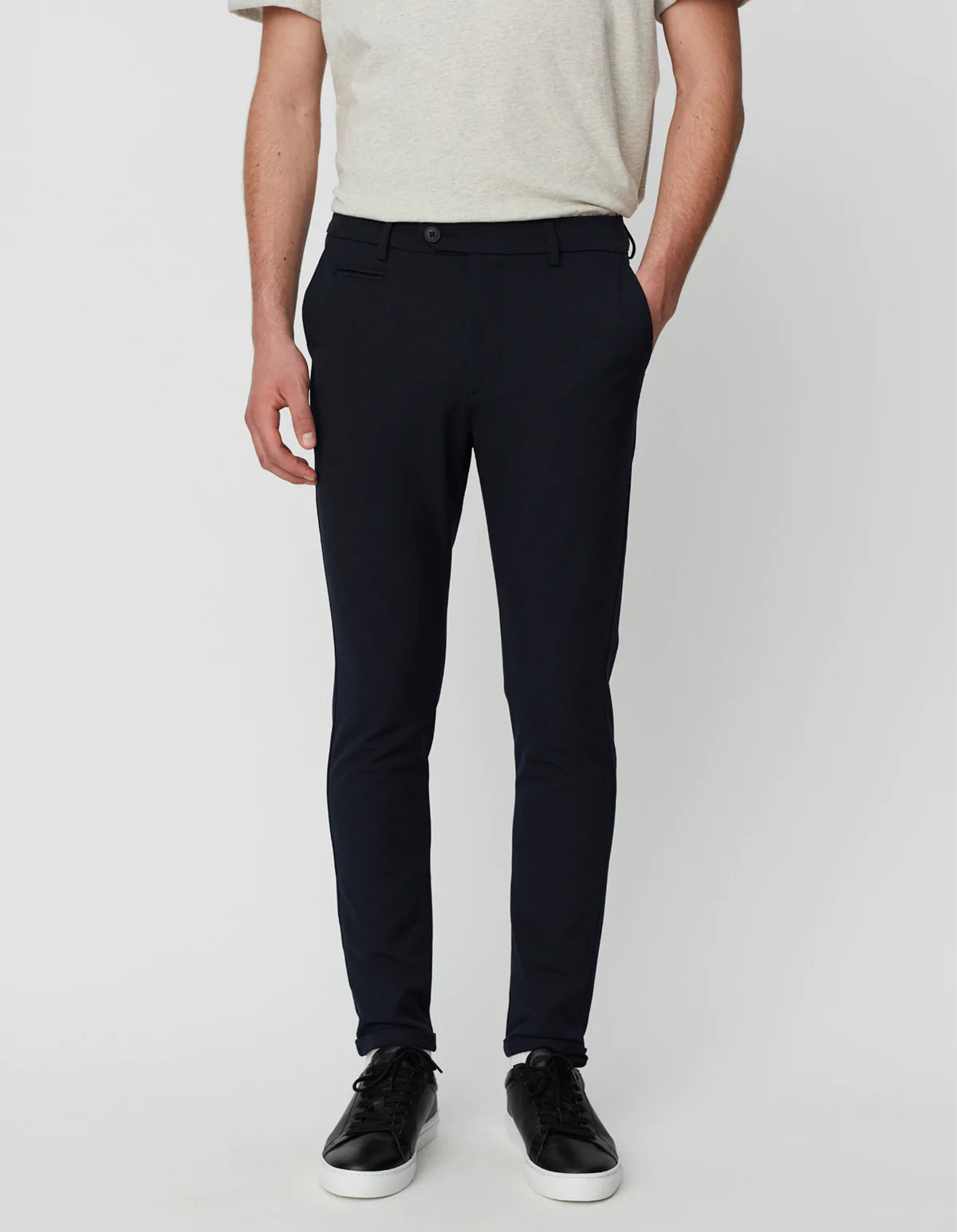 Les Deux Como Suit Pants Navy TWOJAYS