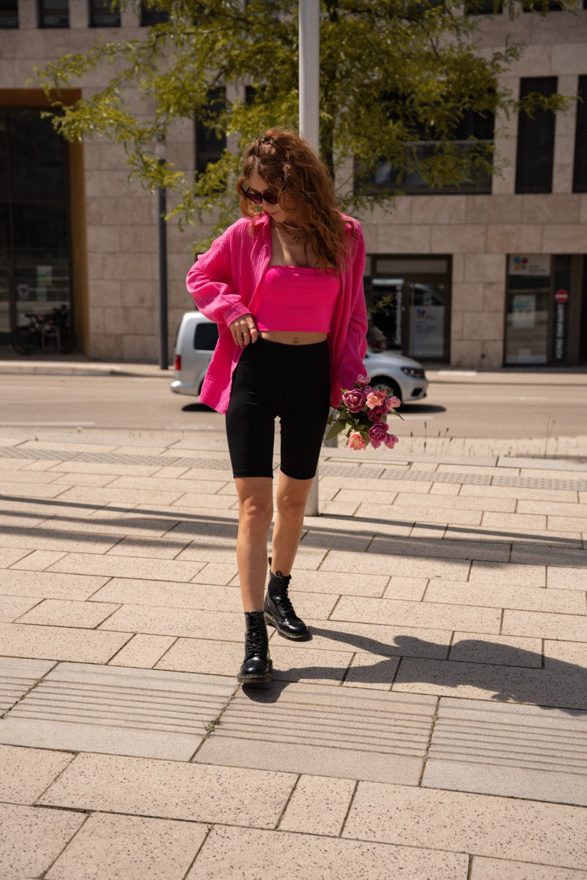 Hemdbluse Musselin kurz TWOJAYS