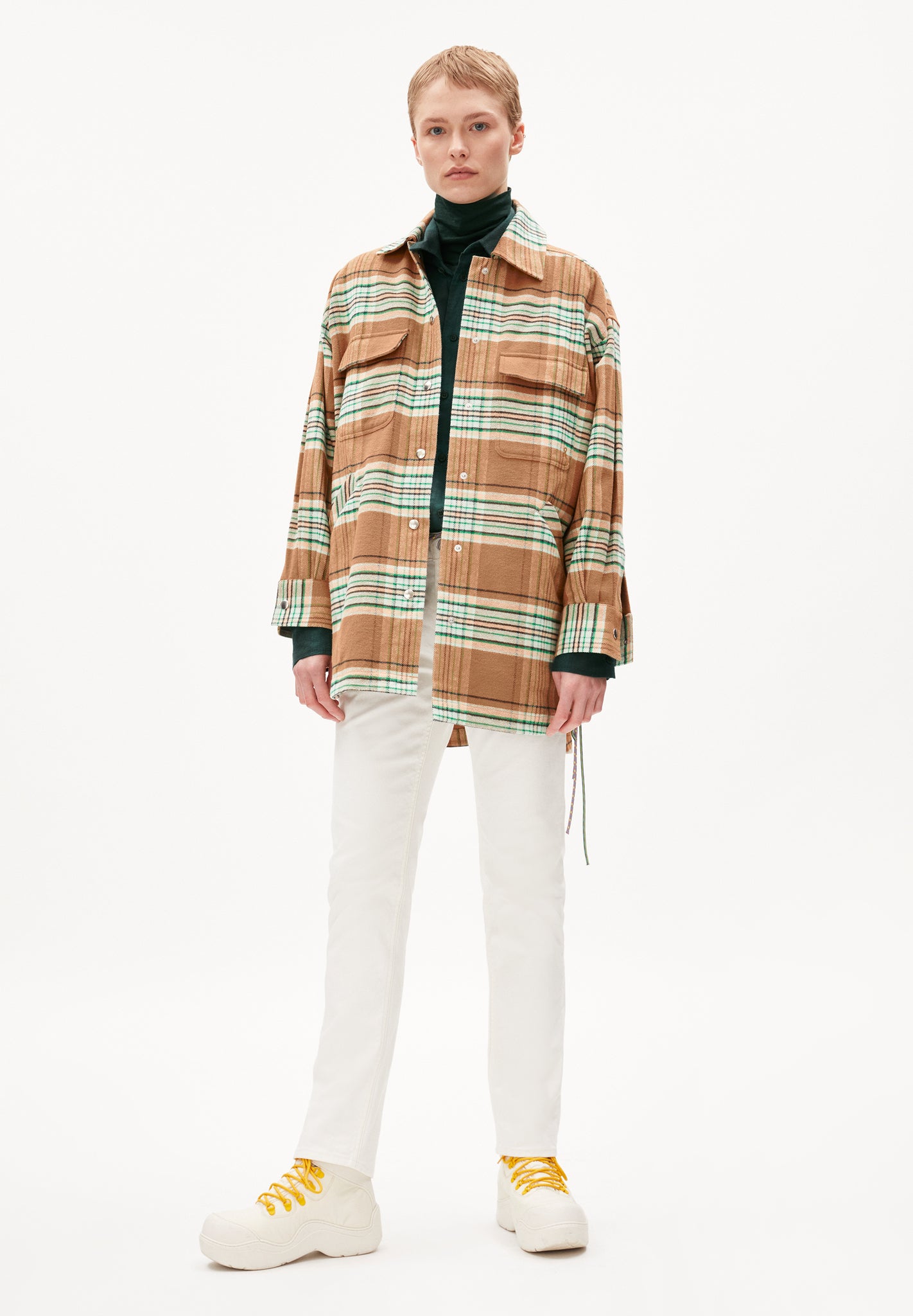 ARMEDANGELS Faadey Check Jacke