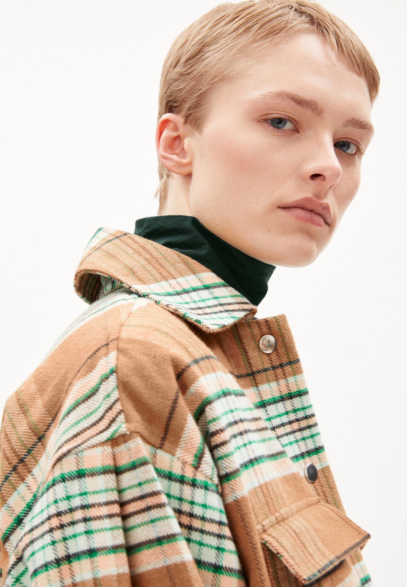 ARMEDANGELS Faadey Check Jacke