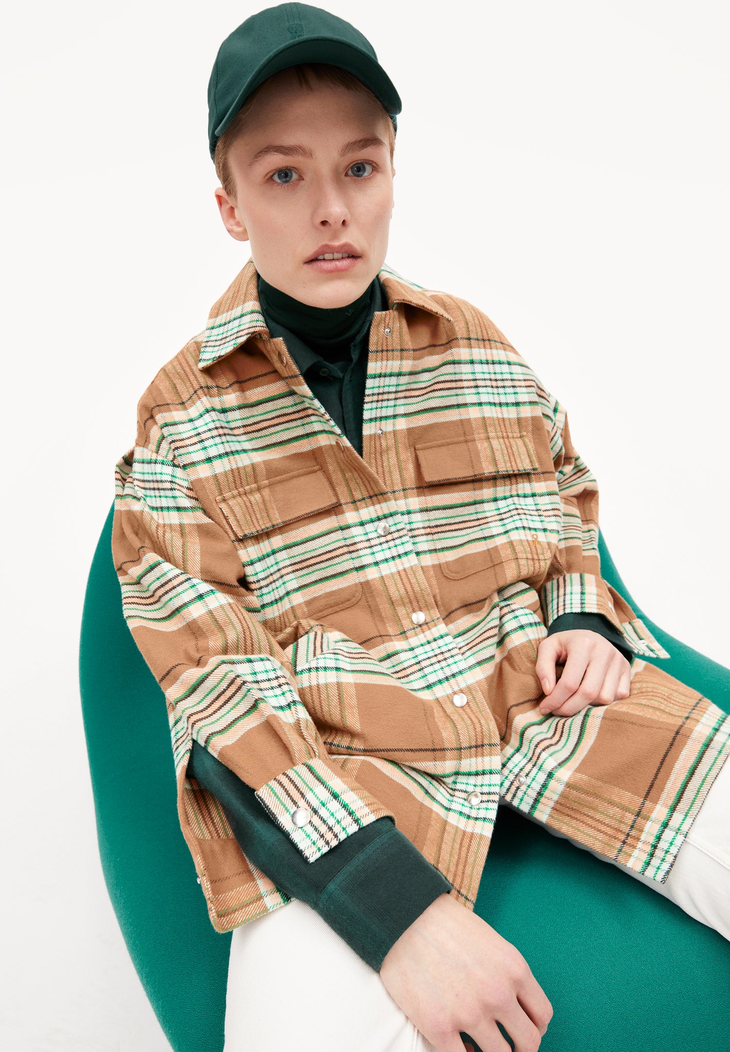 ARMEDANGELS Faadey Check Jacke