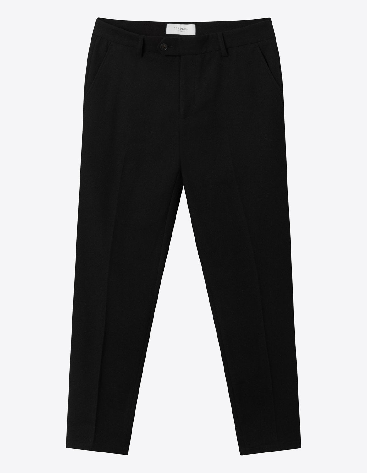 Les Deux Como Reg Wool Pants Black TWOJAYS