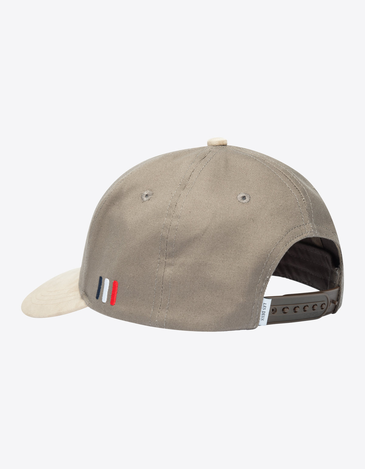 Les Deux Baseball Cap Suede ll Caribou Brown / Oyster Gray TWOJAYS