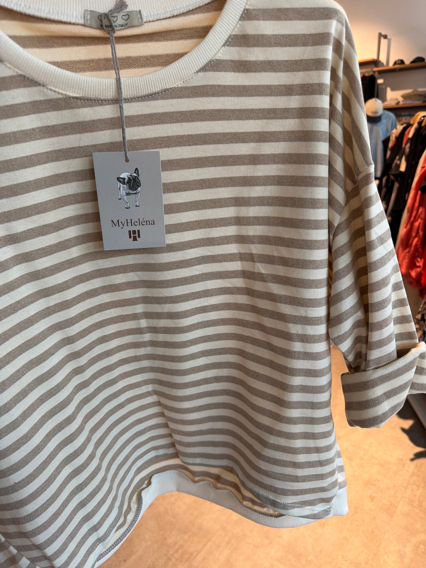 Langarmshirt Streifen