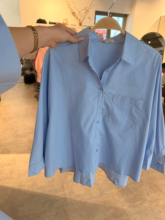 Bluse Lella Oversized Cropped