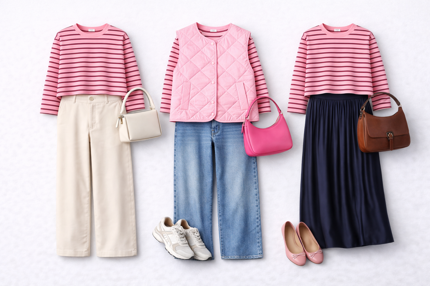 Langarmshirt Milli Streifen