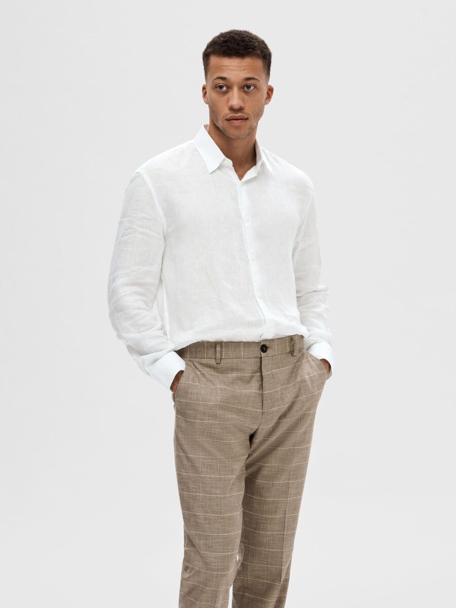 SELECTED Leinen Hemd
