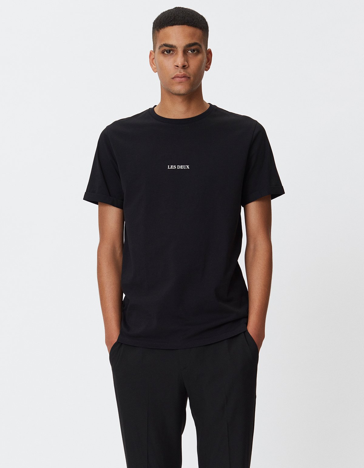 Les Deux Lens T-Shirt Black TWOJAYS