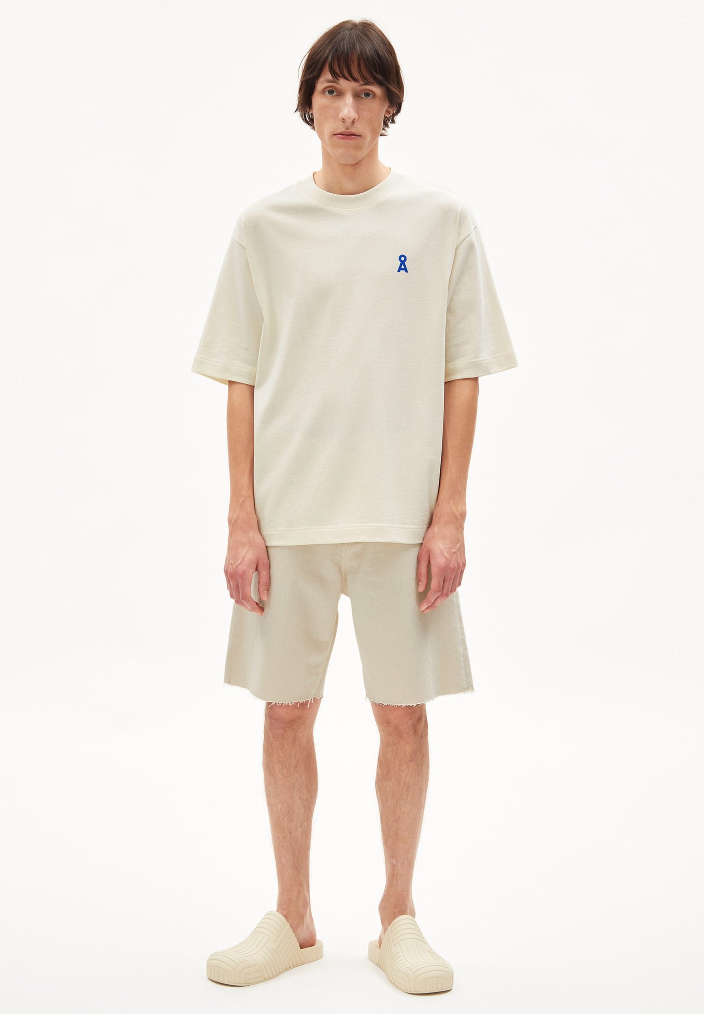 ARMEDANGELS Aalox Summer Sun T-Shirt Oatmilk TWOJAYS