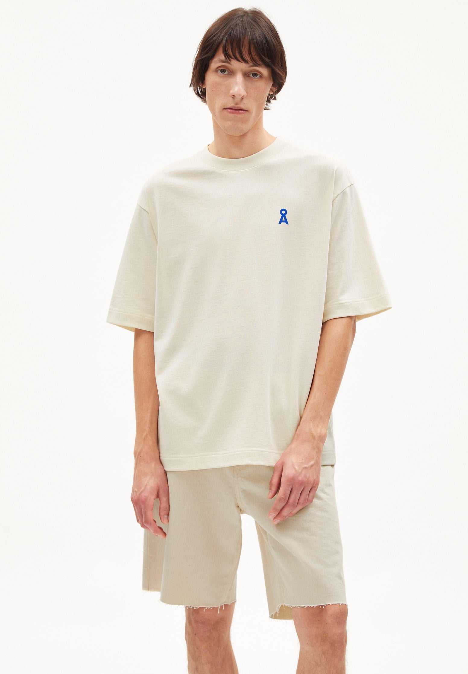 ARMEDANGELS Aalox Summer Sun T-Shirt Oatmilk TWOJAYS