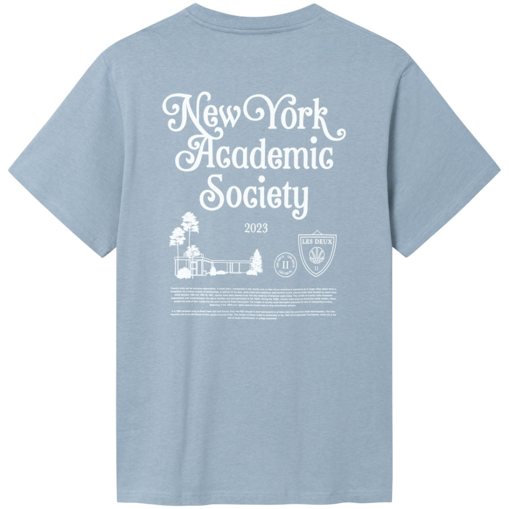 Les Deux New York T-Shirt Tradewins Blue/White TWOJAYS