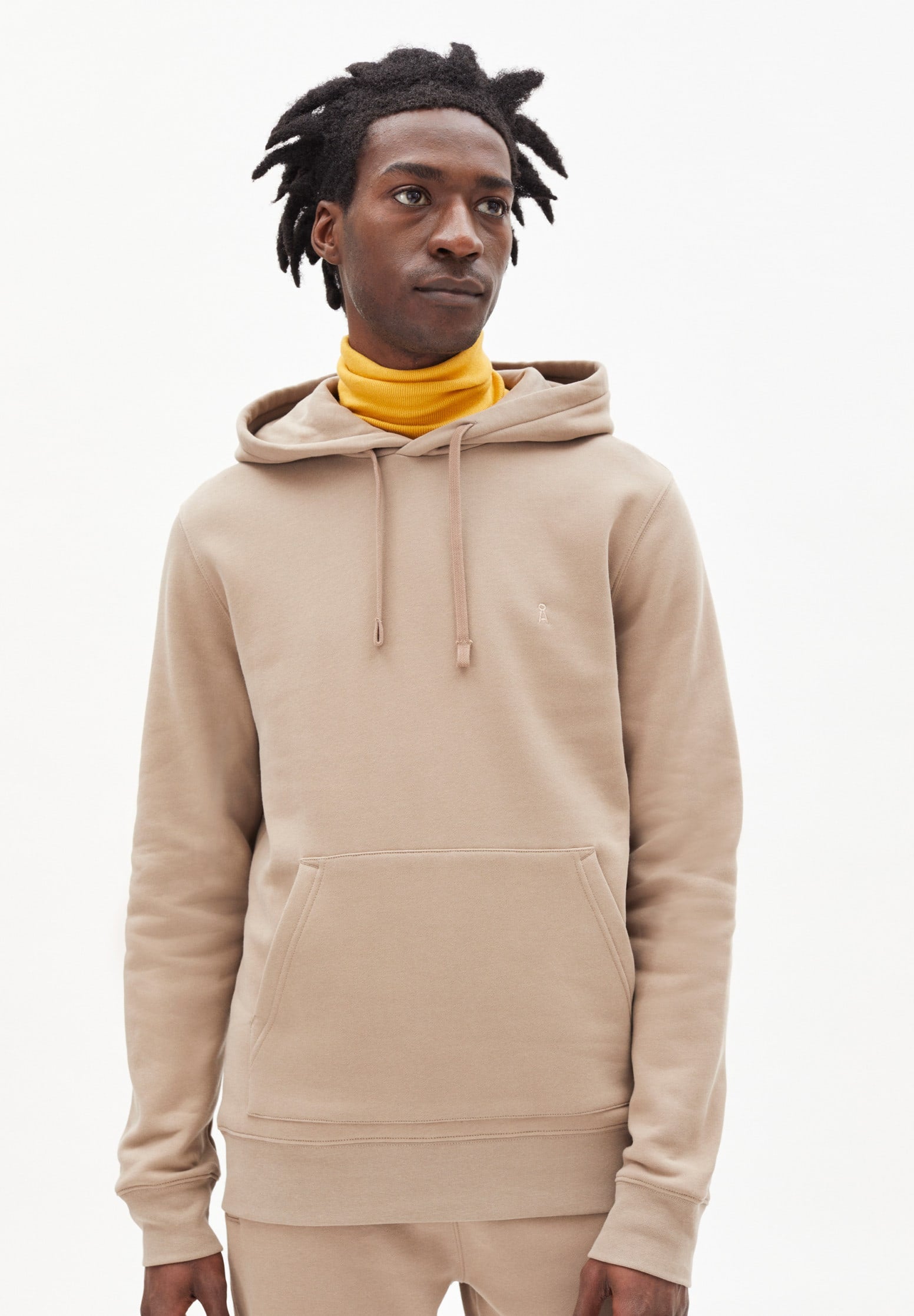 Armed Angels Paancho Comfort Sweat-Hoodie Frosted Mud TWOJAYS